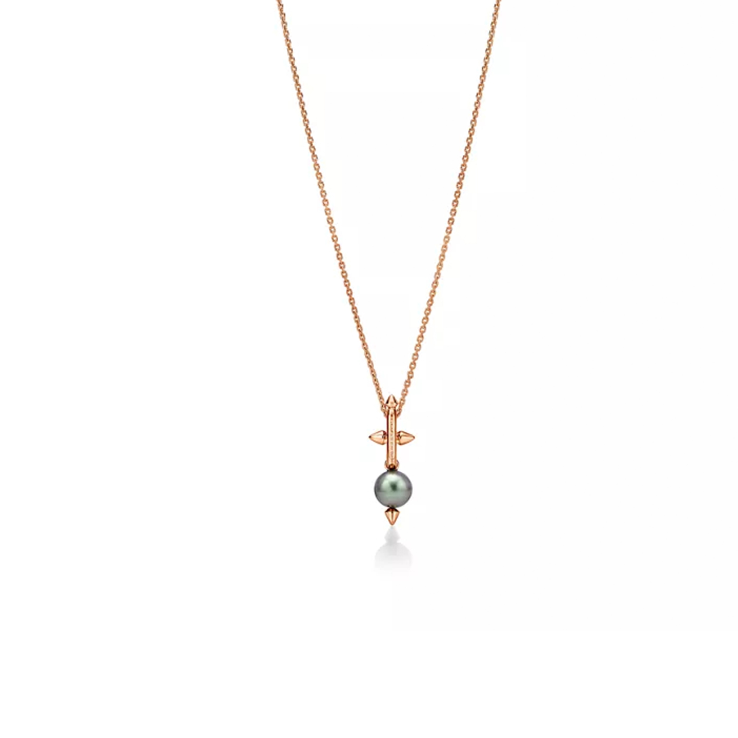 TIFFANY TITAN BY PHARRELL WILLIAMSTAHITIAN PEARL PENDANT IN GOLD WITH DIAMONDS 74861857